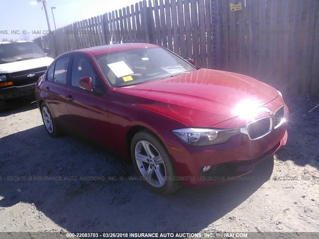 WBA3B5C58EP542700 - 2014 BMW 328 XI SULEV RED photo 1