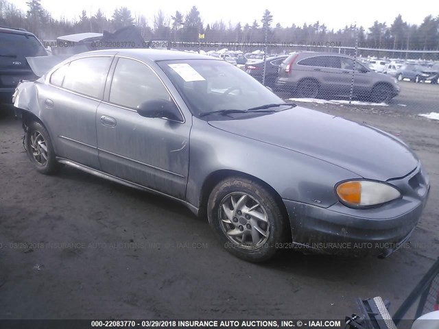 1G2NF52EX3M590364 - 2003 PONTIAC GRAND AM SE1 GRAY photo 1