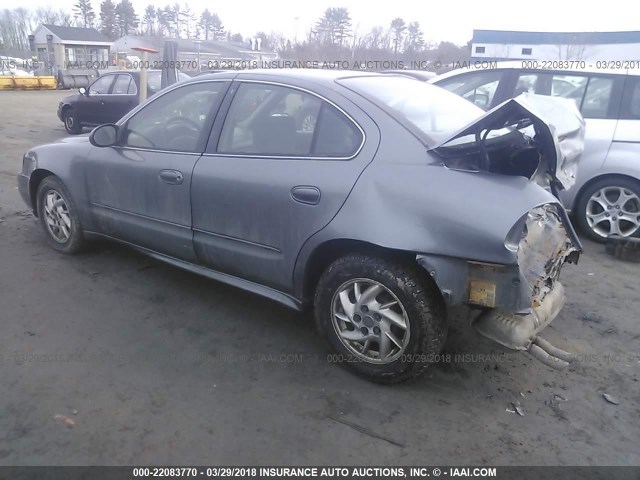 1G2NF52EX3M590364 - 2003 PONTIAC GRAND AM SE1 GRAY photo 3