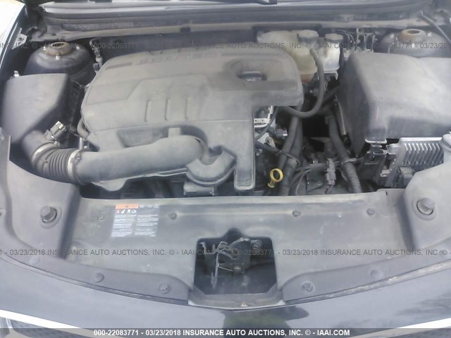 1G1ZB5E14BF379755 - 2011 CHEVROLET MALIBU LS შავი ფოტო 10