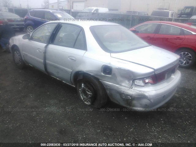 2G4WS52J921193680 - 2002 BUICK CENTURY CUSTOM SILVER photo 3