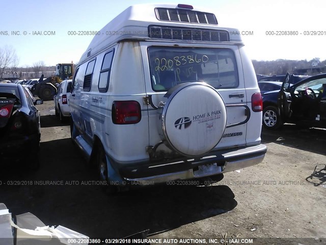 2B6HB21Y7TK147677 - 1996 DODGE RAM VAN B2500 WHITE photo 3