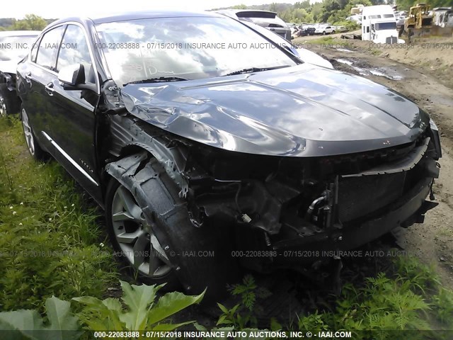 2G1155S35E9120568 - 2014 CHEVROLET IMPALA LTZ BLACK photo 1