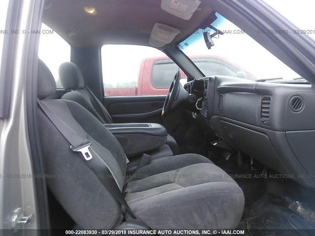 3GCEC14V77G253363 - 2007 CHEVROLET SILVERADO C1500 CLASSIC Champagne photo 5