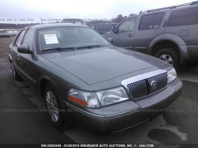 2MEFM74W64X640774 - 2004 MERCURY GRAND MARQUIS GS GREEN photo 1