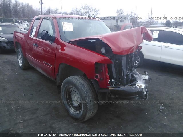 1GCRKSE72DZ415051 - 2013 CHEVROLET SILVERADO K1500 LT RED photo 1