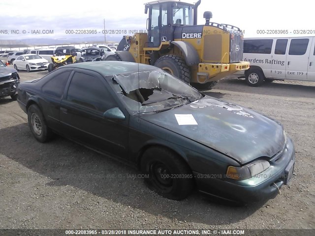 1FALP6249SH163087 - 1995 FORD THUNDERBIRD LX GREEN photo 1