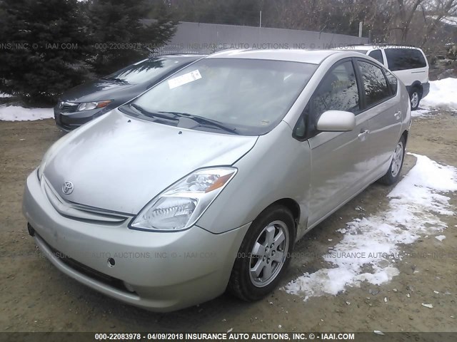 JTDKB20U053091911 - 2005 TOYOTA PRIUS SILVER photo 2