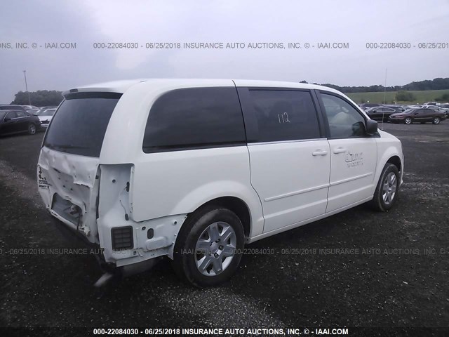 2D4RN4DG8BR600056 - 2011 DODGE GRAND CARAVAN EXPRESS WHITE photo 4