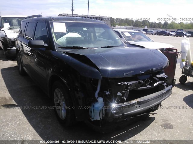 2FMGK5B85FBA21972 - 2015 FORD FLEX SE BLACK photo 1