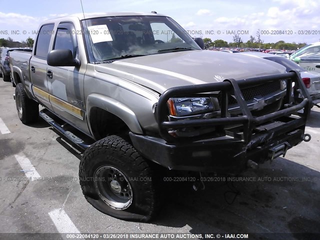 1GCHC23153F104494 - 2003 CHEVROLET SILVERADO C2500 HEAVY DUTY TAN photo 1