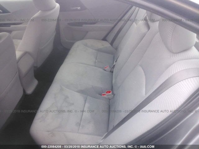 1HGCR2F32HA117943 - 2017 HONDA ACCORD LX ნაცრისფერი ფოტო 8