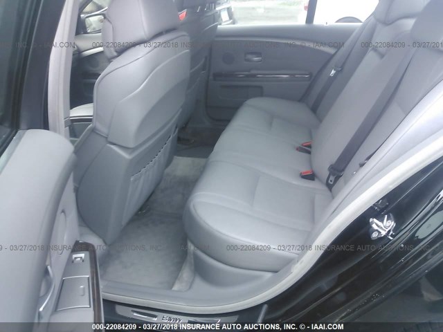 WBAHL83538DT13111 - 2008 BMW 750 I BLACK photo 8