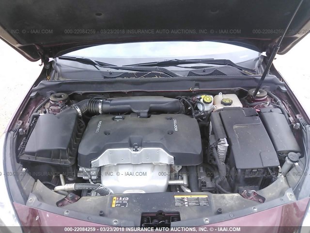 1G11C5SL4EF274556 - 2014 CHEVROLET MALIBU 1LT 栗色 照片 10