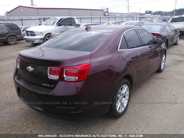 1G11C5SL4EF274556 - 2014 CHEVROLET MALIBU 1LT 栗色 照片 4