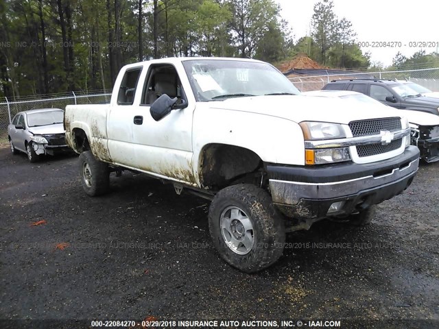 1GCEK19B15Z312275 - 2005 CHEVROLET SILVERADO K1500 WHITE photo 1