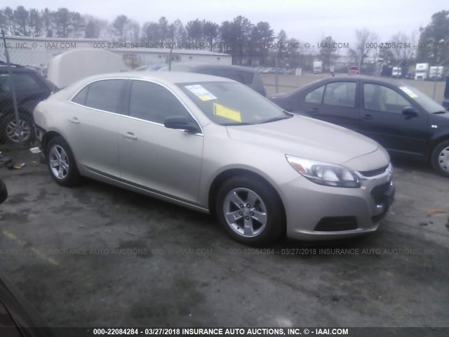 1G11B5SL2FF320616 - 2015 CHEVROLET MALIBU LS ოქროსფერი ფოტო 1