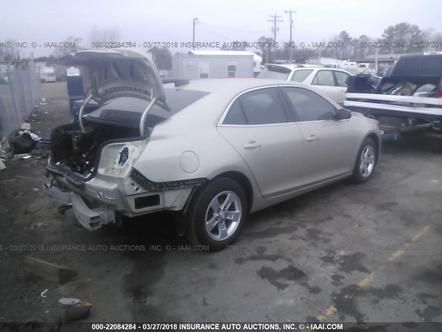 1G11B5SL2FF320616 - 2015 CHEVROLET MALIBU LS ოქროსფერი ფოტო 4