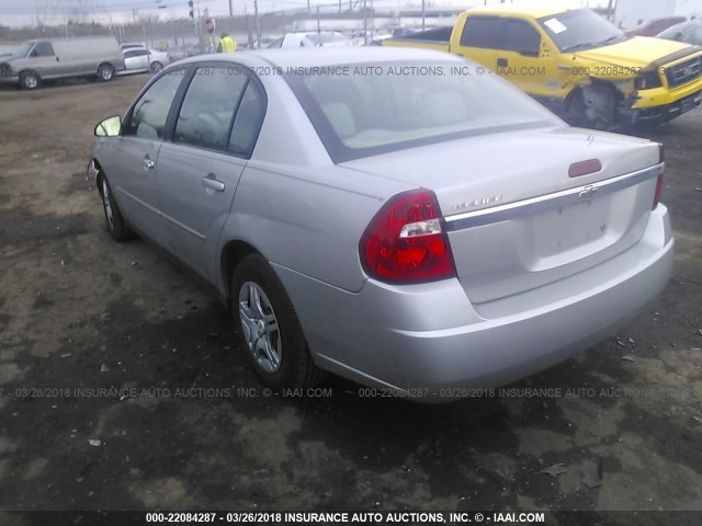 1G1ZS51F76F302692 - 2006 CHEVROLET MALIBU LS 银色 照片 3