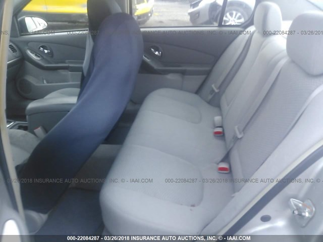 1G1ZS51F76F302692 - 2006 CHEVROLET MALIBU LS 银色 照片 8