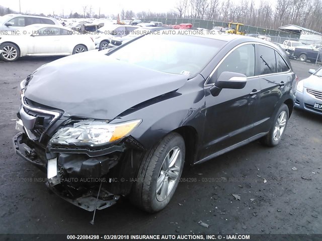 5J8TB4H53FL025773 - 2015 ACURA RDX TECHNOLOGY GRAY photo 2