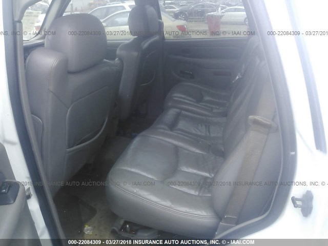 1GKEK63U74J149835 - 2004 GMC YUKON DENALI WHITE photo 8