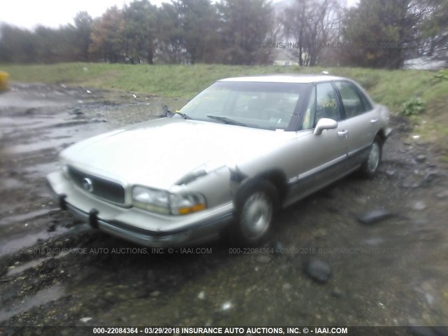 1G4HR52K1TH415897 - 1996 BUICK LESABRE LIMITED SILVER photo 2