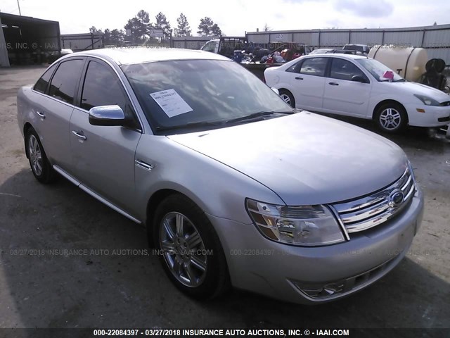 1FAHP25W19G100254 - 2009 FORD TAURUS LIMITED SILVER photo 1