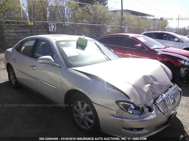 2G4WC582181376190 - 2008 BUICK LACROSSE CX GOLD photo 1