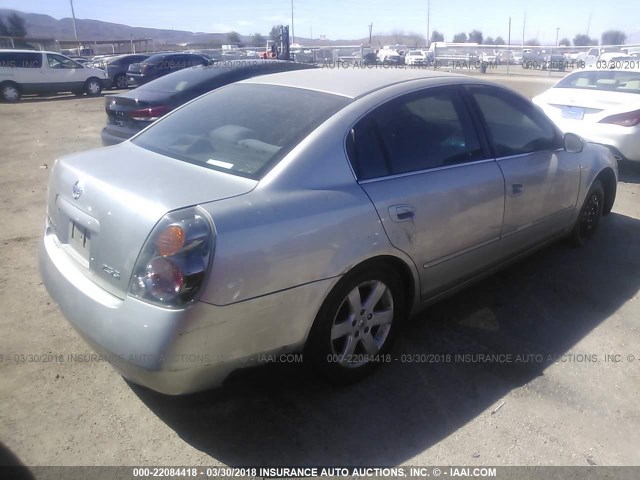 1N4AL11D02C115269 - 2002 NISSAN ALTIMA S/SL SILVER photo 4