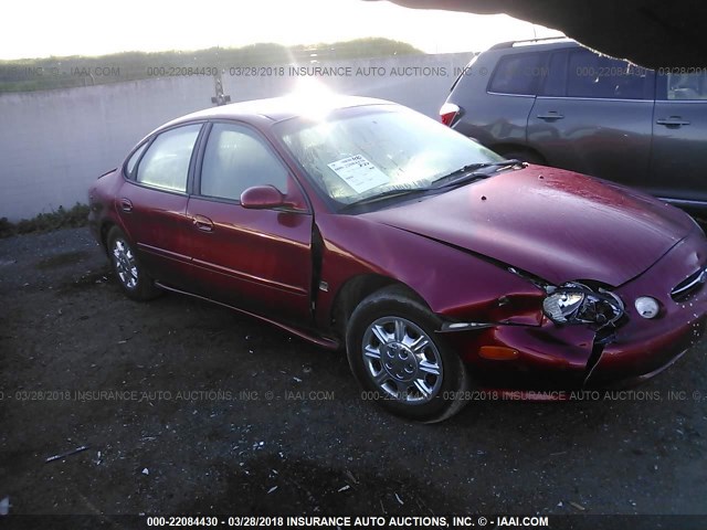 1FAFP52S3WG131947 - 1998 FORD TAURUS LX/SE RED photo 1