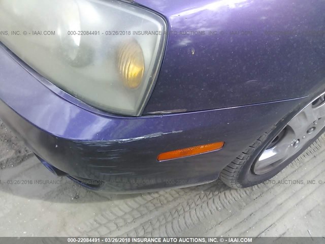 KMHDN46D45U054319 - 2005 HYUNDAI ELANTRA GLS/GT PURPLE photo 6