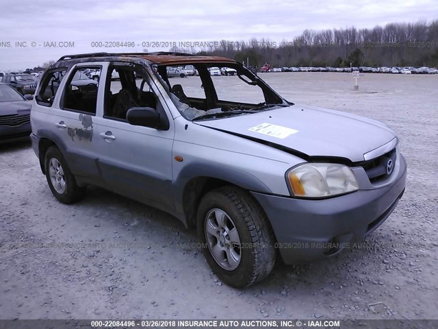 4F2YU091X1KM36492 - 2001 MAZDA TRIBUTE LX/ES SILVER photo 1