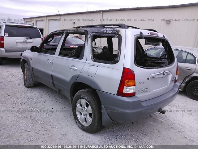 4F2YU091X1KM36492 - 2001 MAZDA TRIBUTE LX/ES 银色 照片 3