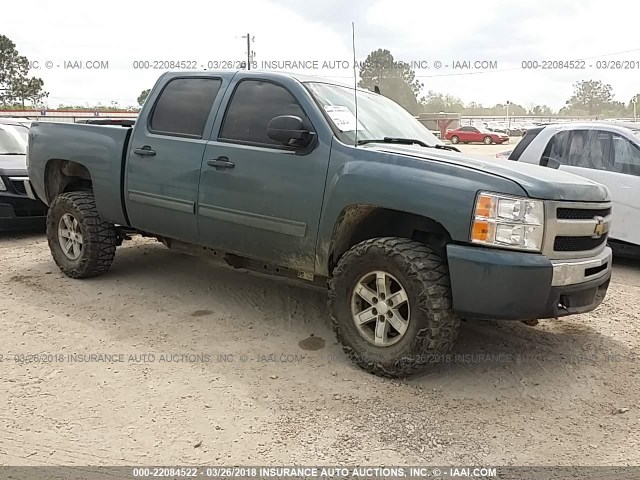 3GCRCREA1AG198637 - 2010 CHEVROLET SILVERADO C1500  LS TEAL photo 1