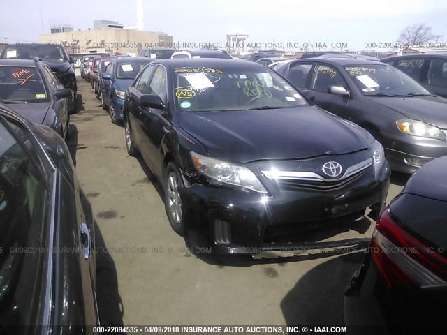 4T1BB3EK2AU120550 - 2010 TOYOTA CAMRY HYBRID BLACK photo 1