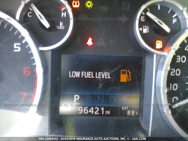 5TFUM5F19GX064347 - 2016 TOYOTA TUNDRA DOUBLE CAB SR/SR5 BLACK photo 7