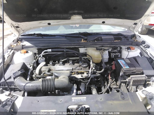 1G1ZS58F97F140720 - 2007 CHEVROLET MALIBU LS თეთრი ფოტო 10