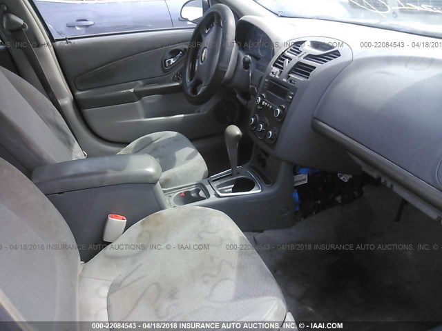 1G1ZS58F97F140720 - 2007 CHEVROLET MALIBU LS თეთრი ფოტო 5