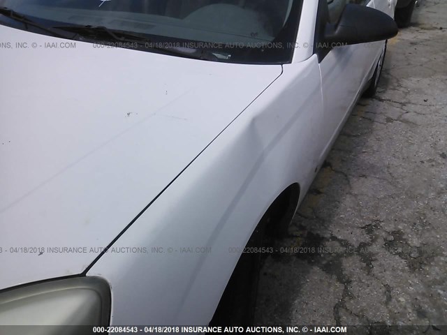 1G1ZS58F97F140720 - 2007 CHEVROLET MALIBU LS თეთრი ფოტო 6
