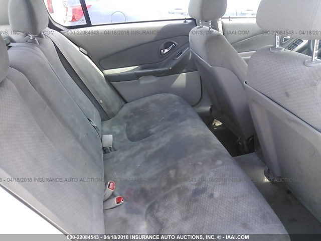 1G1ZS58F97F140720 - 2007 CHEVROLET MALIBU LS თეთრი ფოტო 8