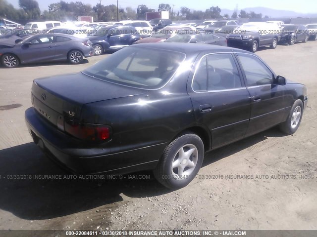 JT2BG12KXT0341587 - 1996 TOYOTA CAMRY DX/LE/XLE BLACK photo 4