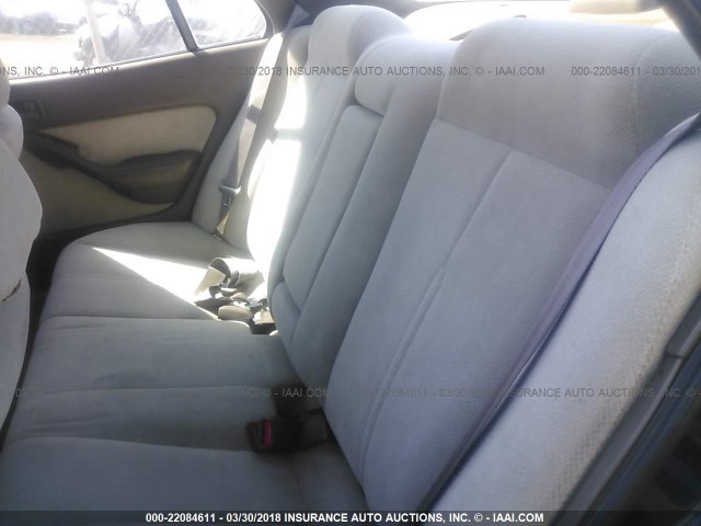 JT2BG12KXT0341587 - 1996 TOYOTA CAMRY DX/LE/XLE BLACK photo 8