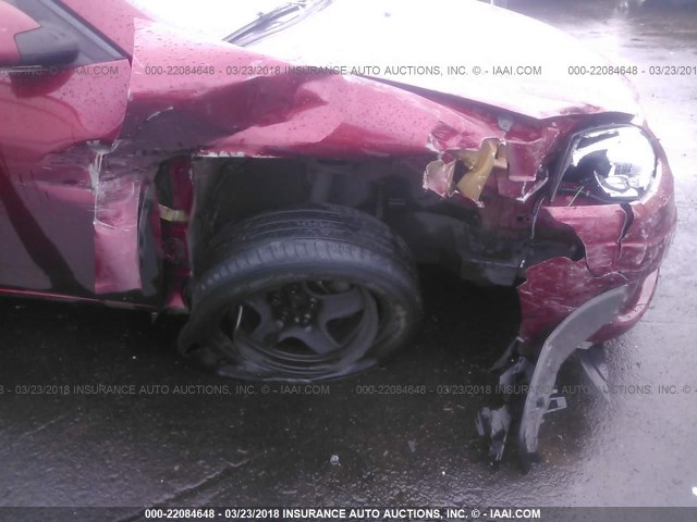 1G2ZA5E09A4106164 - 2010 PONTIAC G6 MAROON photo 6