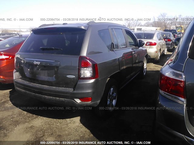 1C4NJCEA1GD675767 - 2016 JEEP COMPASS LATITUDE 灰色 照片 4