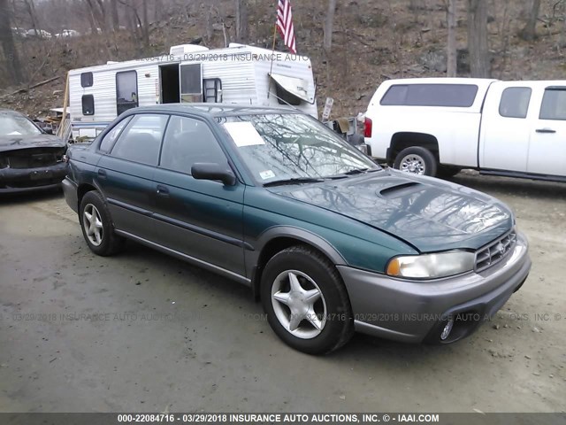 4S3BD6855V7206994 - 1997 SUBARU LEGACY SUS GREEN photo 1