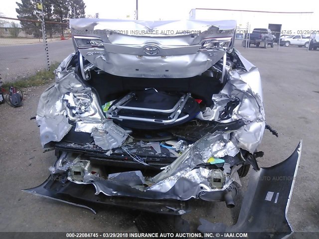 4T1BF1FK8CU064494 - 2012 TOYOTA CAMRY SE/LE/XLE GRAY photo 6