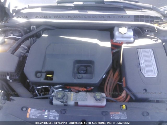 1G1RH6E43DU148472 - 2013 CHEVROLET VOLT GRAY photo 10