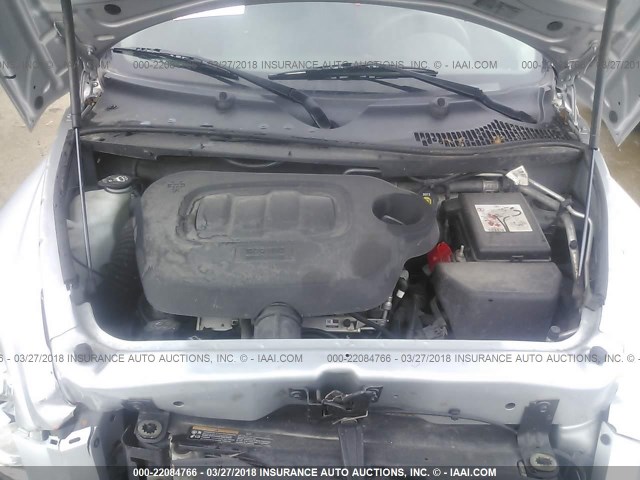 3GNBAAFW1BS561186 - 2011 CHEVROLET HHR LS SILVER photo 10