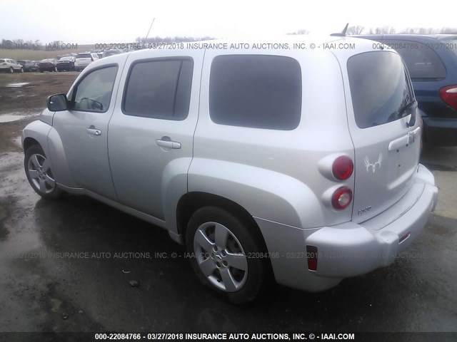 3GNBAAFW1BS561186 - 2011 CHEVROLET HHR LS SILVER photo 3